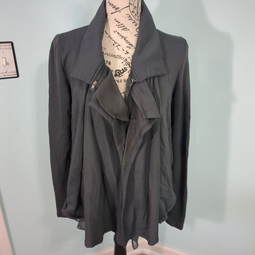 Heather by Bordeaux Anthropologie Small open front cardigan